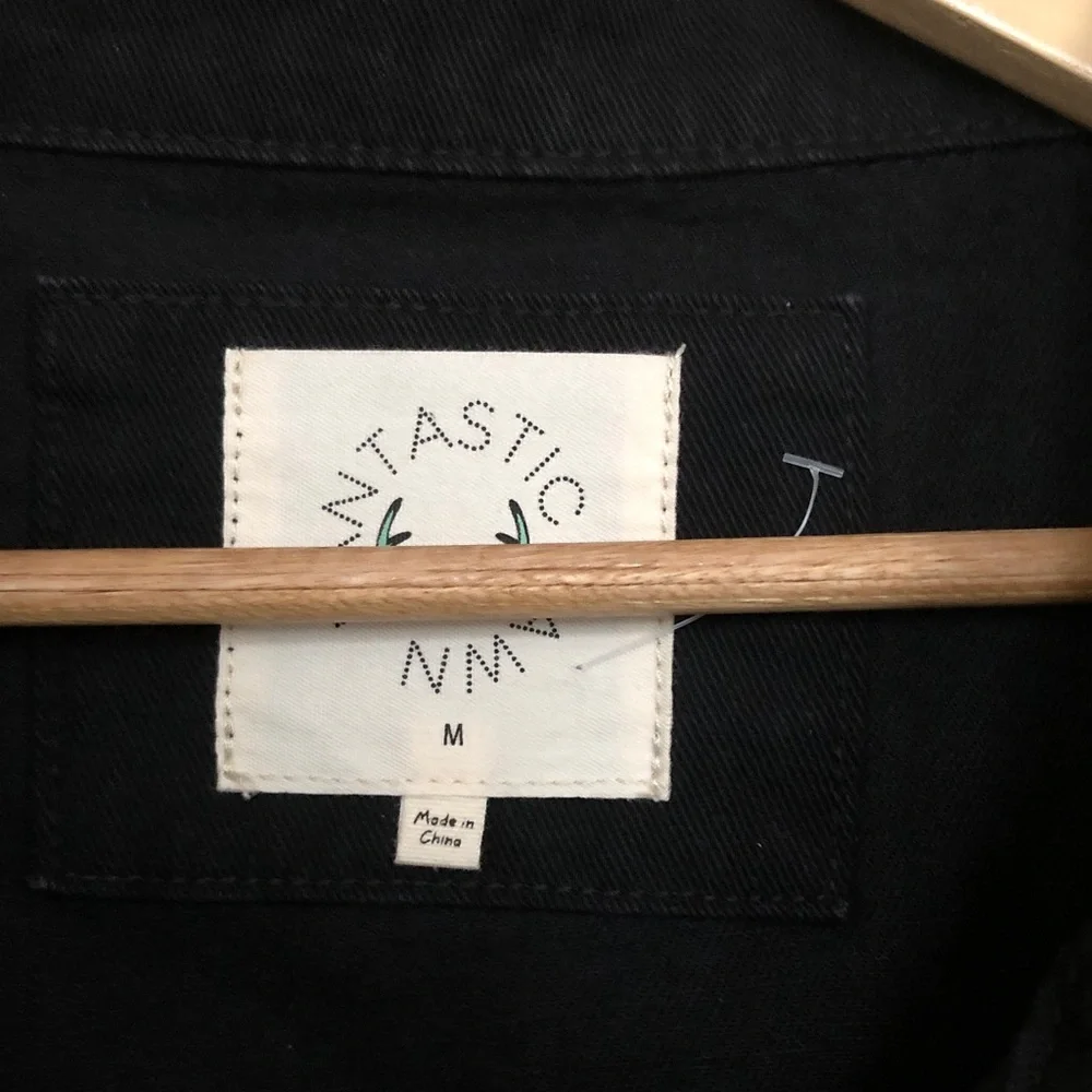 Fantastic Fawn Black Jean Jacket - Picture 3 of 10